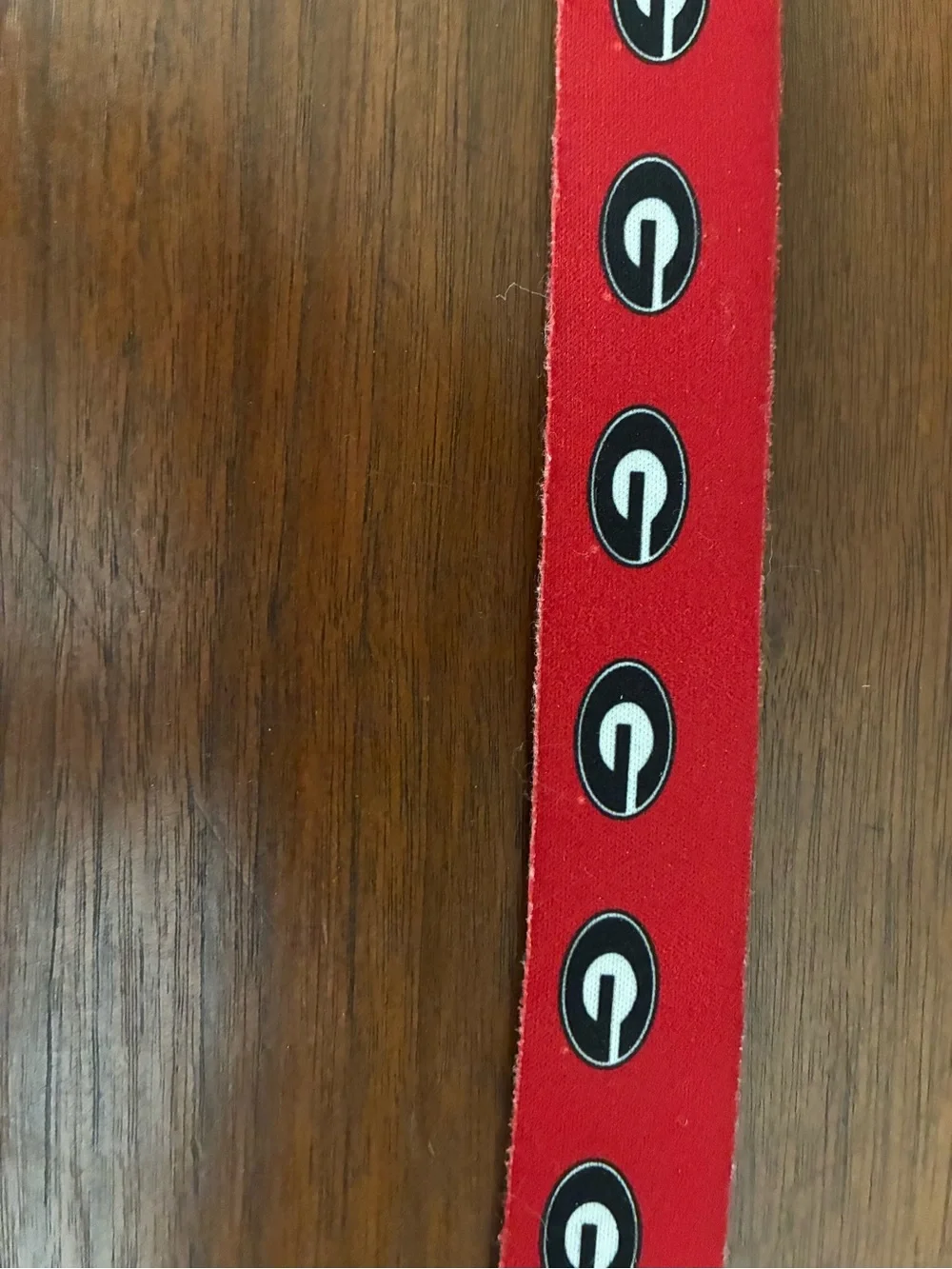 Georgia bulldogs Red Headband with G Logo